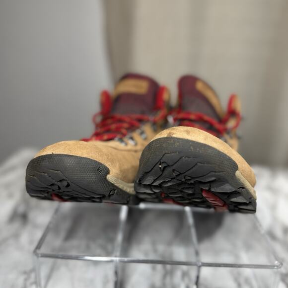 Columbia Newton Ridge Plus Waterproof Amped Hiking Boot Womans 8.5 Tan Lace Up - Picture 7 of 8